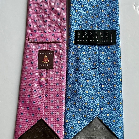 2 Robert Talbott lovely silk ties made in USA 🇺🇸 - Picture 6 of 9